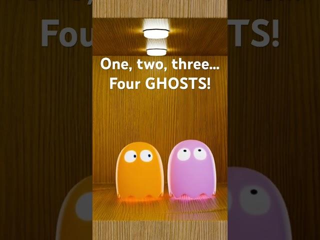 1, 2, 3… 4 ghosts! #thepacman #pacmanadventure #pacmanworld #3danimation #amazingpacman