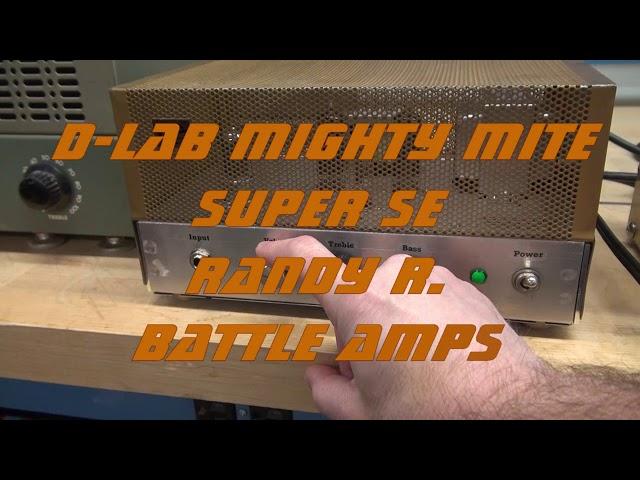 Boutique Tube guitar amp Class A vrs AB Which is better? D-Lab electronics Battle