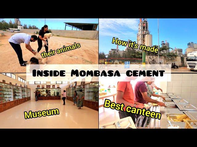 HOW IT'S MADE *INSIDE THE MOMBASA CEMENT, KENYA*|  #vlog #youtube