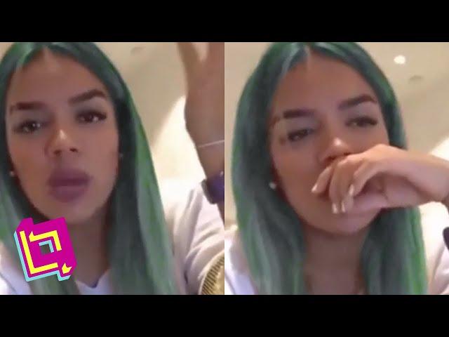 Karol G confiesa que terminó con Anuel - Instagram Live (Video Completo)