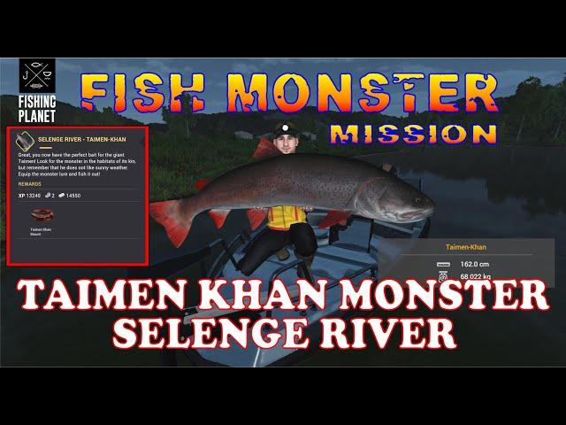 TUTORIAL Misi SELENGE RIVER TAIMEN KHAN - Water Vole Walker - Fishing Planet Indonesia