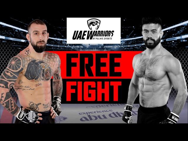 Walter Cogliandro vs Mark Striegi | Free Fight | UAE Warriors 51