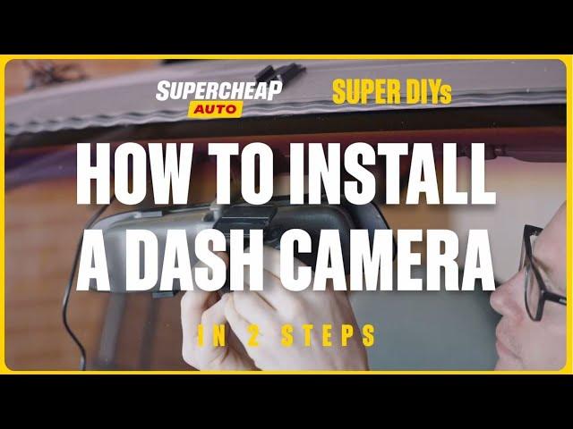 How To Install A Dash Camera - Super DIYs