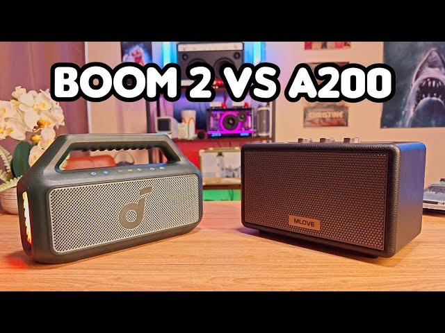 Soundcore Boom 2 VS Mlove A200 "THE BEST OF BUDGET SPEAKERS!?"