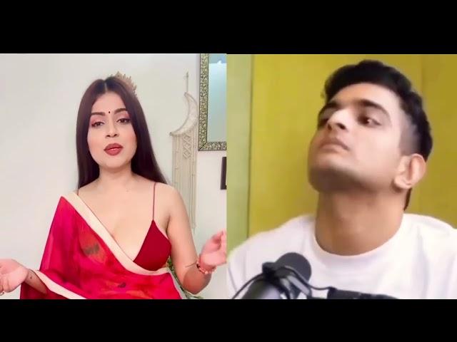 Ranveer Allahbadia & Nidhi chaudhary new meme template