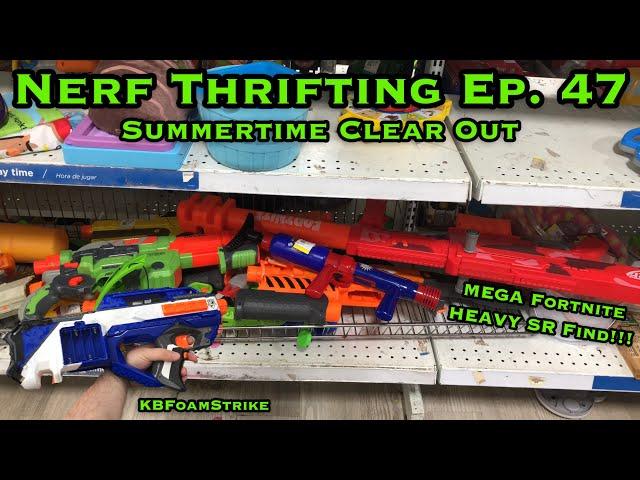 KBFoamStrike's NERF THRIFTING Vlog EP. 47: Summertime Blaster Clear Out