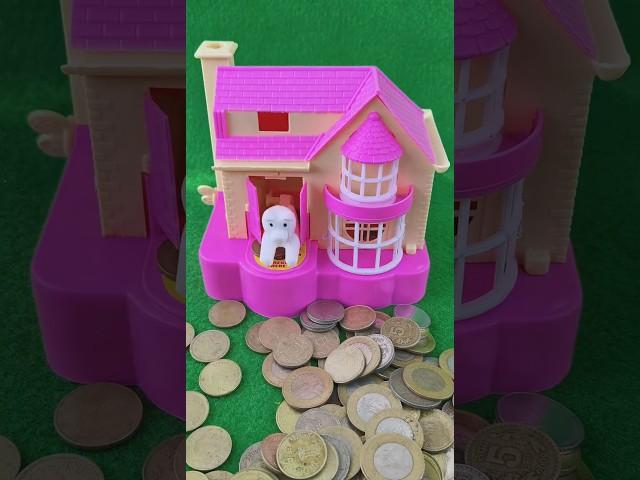 "Ultimate Puppy Bank Unboxing: Inside the Cat Bank House Don't Miss Out!"(ep-1174)#satisfying#dog