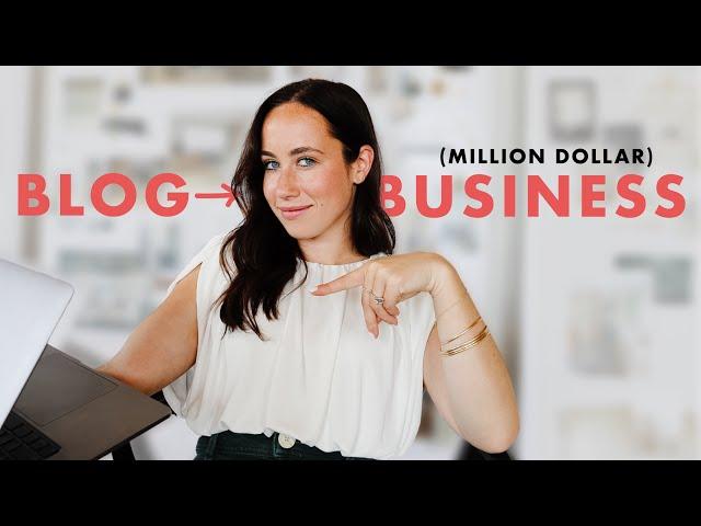 How To Turn Your Blog Into a Business (& exactly how I did it) | Blogging Business Plan