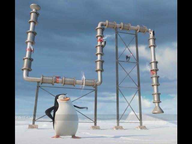 Penguins show us the Pipeline of Dreamworks Animation Studios (CC Español).