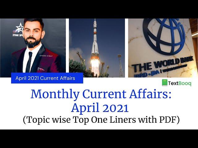 April Month current affairs 2021/April Full Month Current Affairs 2021