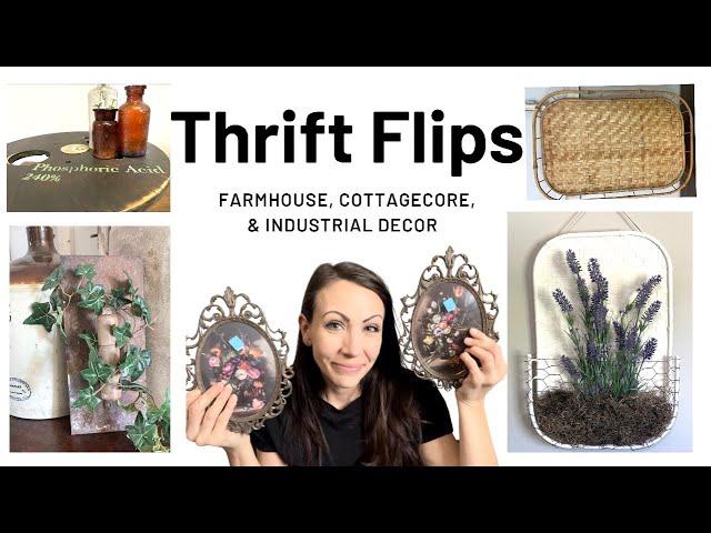 Thrift Flips for Profit | Farmhouse, Cottagecore, Industrial Decor | NEW 2021 Thrift Flip Ideas!