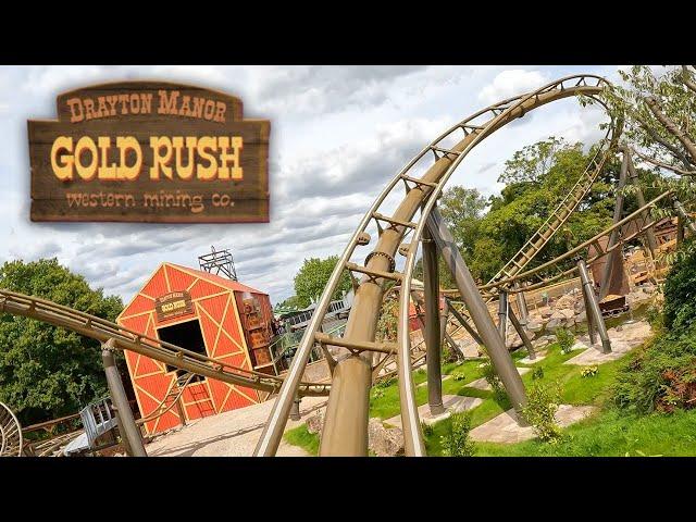 Gold Rush 4K On Ride POV's - Both Settings - Drayton Manor