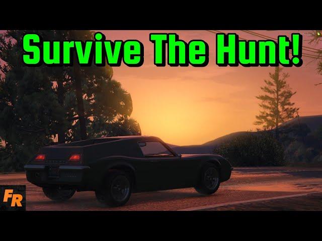 Survive The Hunt #74 - A Proper 70's Car Chase - Gta 5 Challenge