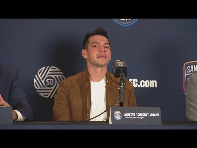 Emotions run high as San Diego FC welcomes Chucky Lozano