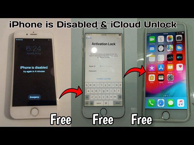 How To Unlock iCloud On Apple iPhone 6 \ iPhone is Disable Connect To iTuns - iPhone 6 iCloud Unlock