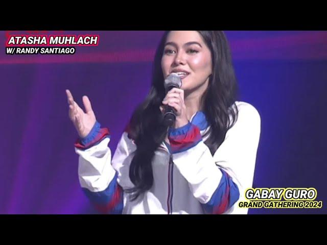 Atasha Muhlach w/ Randy Santiago HOSTING @ Gabay Guro Grand Gathering 2024 In Meralco Theater | IK