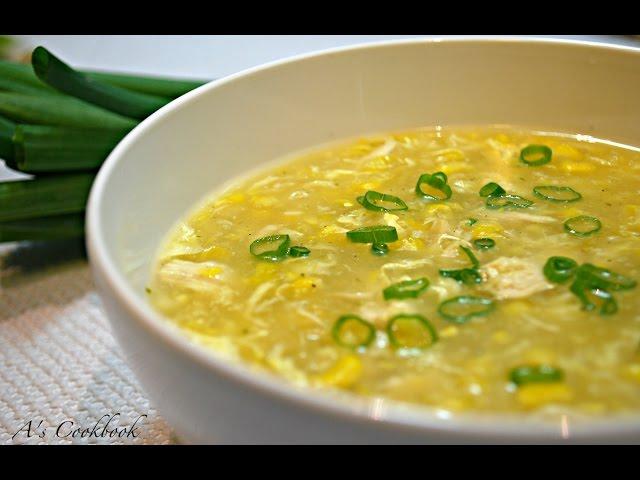 Easy Chicken Corn Soup Recipe (Indo-Chinese)