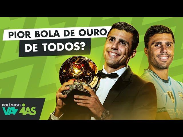 RODRI É O PIOR VENCEDOR DA BOLA DE OURO NA HISTÓRIA? - POLÊMICAS VAZIAS #578