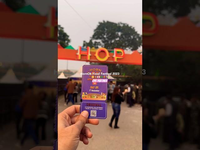 Horn OK Please Food Fest 2023 | Delhi | Jawaharlal Nehru Stadium | Oye Partner | Foodie