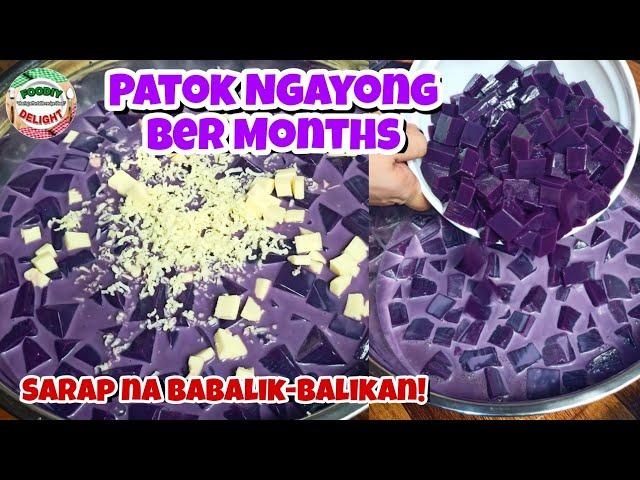 CHEESY UBE MACAPUNO JELLY SALAD DESSERT RECIPE SOBRANG SARAP! Patok Pang Negosyo din