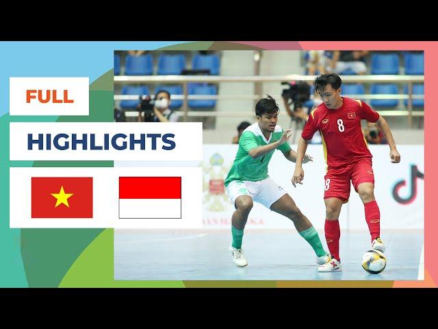  Highlights Việt Nam vs Indonesia | Futsal | Đôi Công Rực Lửa, Đại Chiến Siêu Căng Thẳng