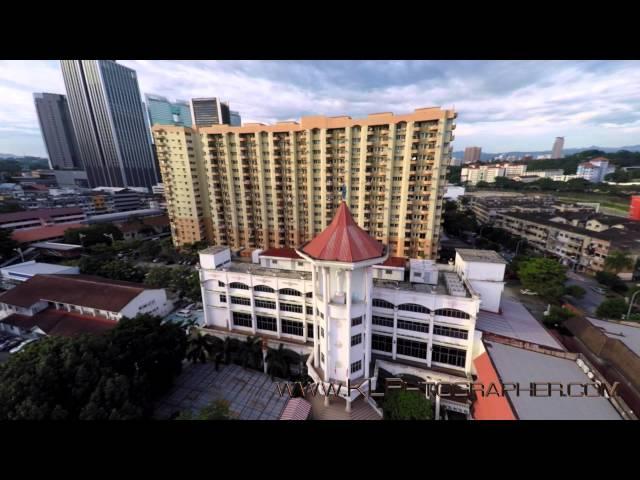 Buddhist Maha Vihara Aerial Video