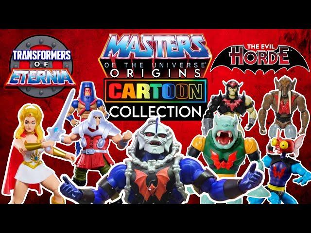 Masters of the Universe origins up coming figures #motuorigins