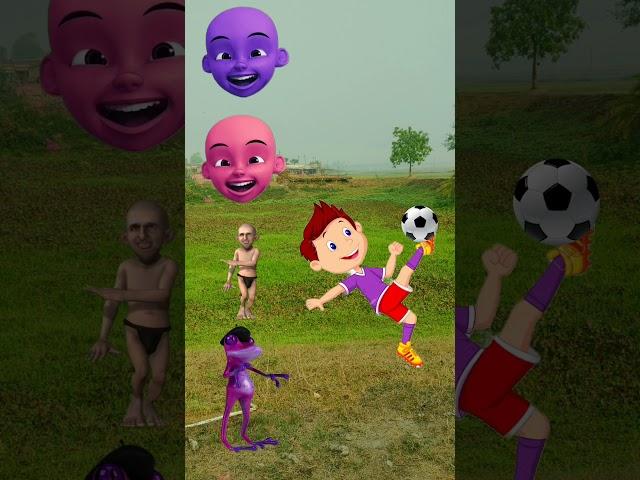 Frog Joker Gorilla and Red Dame, VFxMagicVideo | #magicshots#vfxshorts #youtubeshorts