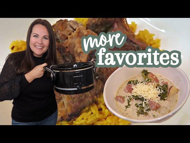 CROCK POT FAVORITES | SLOW COOKER RECIPES | DINNER IDEAS | FEEDING THE BYRDS