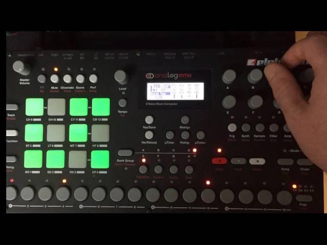 Elektron Analog Rytm Techno 2016