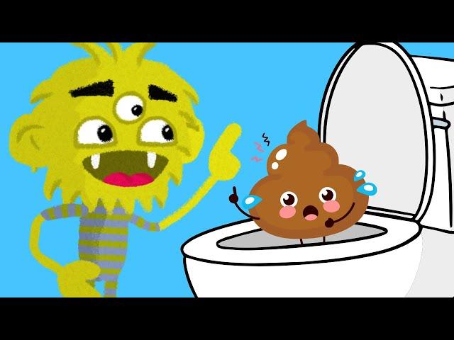 Flush Me Potty Song | Heathy Habits Kids Songs and Nursery Rhymes