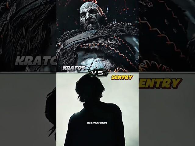 KRATOS VS SENTRY #marvel #marvelstudios #mcu #sentry #thunderbolts #gow #kratos #shorts #ytshorts