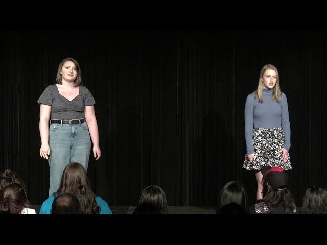 Monologue Show 2019   Sat Mat   1 Maddie Nielsen & Cat Sorenson