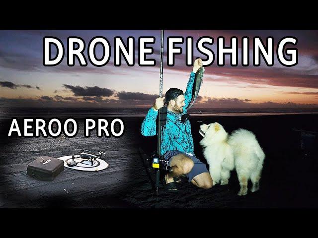 SUCCESS! AEROO PRO FISHING DRONE DEBUT DEMO Waiuku Auckland Drone Fishing Catch & Cook NZ 4K