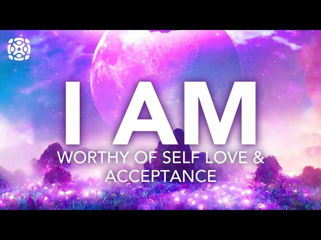 I AM Affirmations for Sleep, Worthy of Self Love & Acceptance Meditation