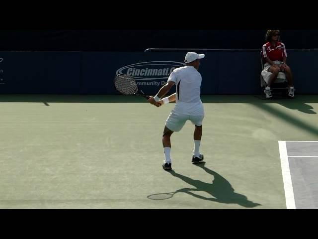 Nikolay Davydenko plays a point in HD