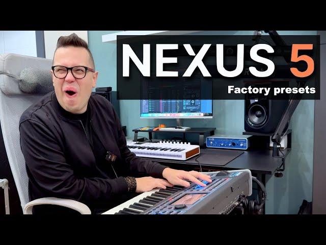 refx Nexus 5 - new additional 1177 factory presets - walkthrough with Bartek