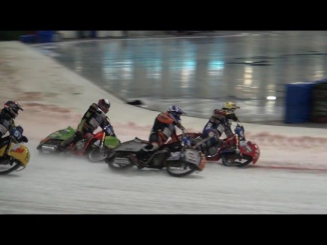 GPTV: Ronkende motoren tijdens WK IJsspeedway in Thialf