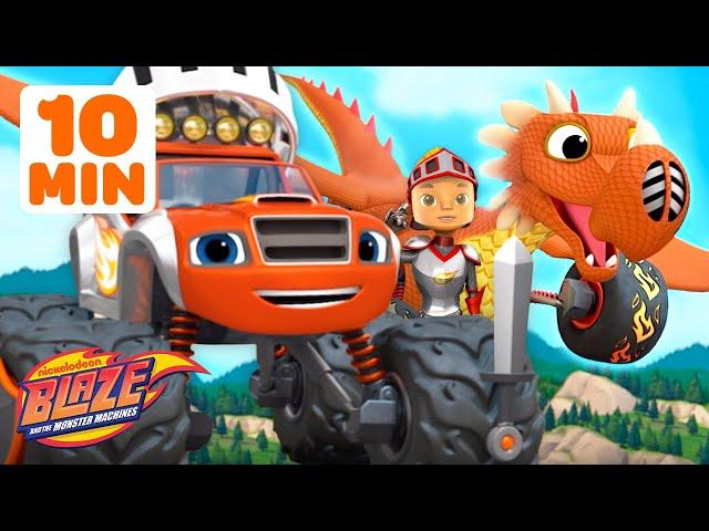 Knight Blaze's Rescue, Special Mission Blaze's Adventure & MORE! | Blaze and the Monster Machines