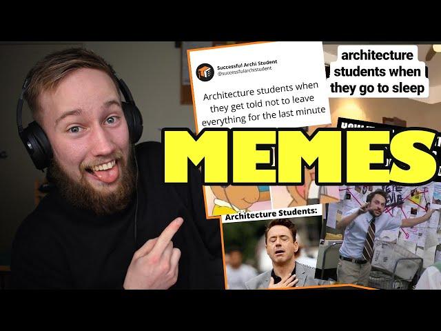 20 Hilariously Funny Architecture Memes - Architecture Student Reacts to Funniest Architecture Memes