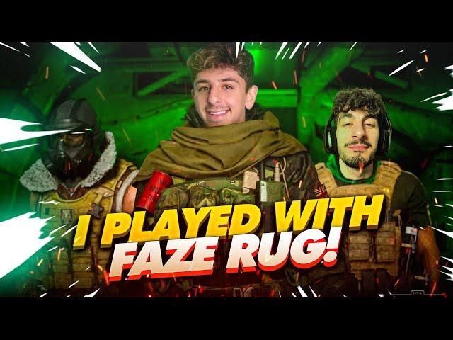 Insane Warzone Game with *FAZE RUG AND FAZE BLAZE*