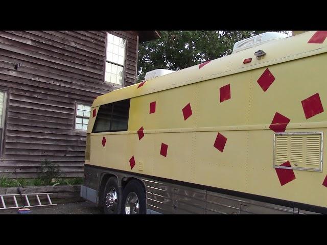 Bus Conversion Design :  Part 7 Painting the Bus