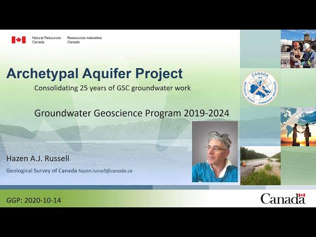 Hazen A.J. Russell, Archetypal Aquifer Project, Geological Survey of Canada