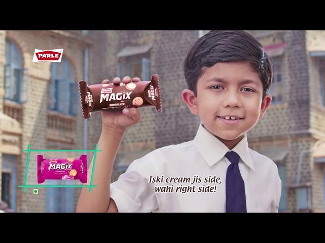 Parle Magix Cream Biscuit Round (Chocolate) | Iski Cream Jis Side Wahi Right Side