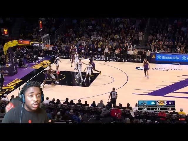 REACTING TO Los Angeles Lakers vs Orlando Magic Full Game Highlights!