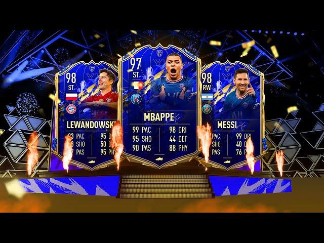 this is what 50x 81+ Attackers Packs got me for TOTY! #FIFA22