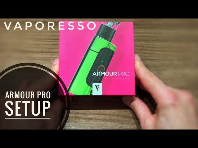 Armour Pro Kit // Vaporesso Quick Setup by Vapouroxide