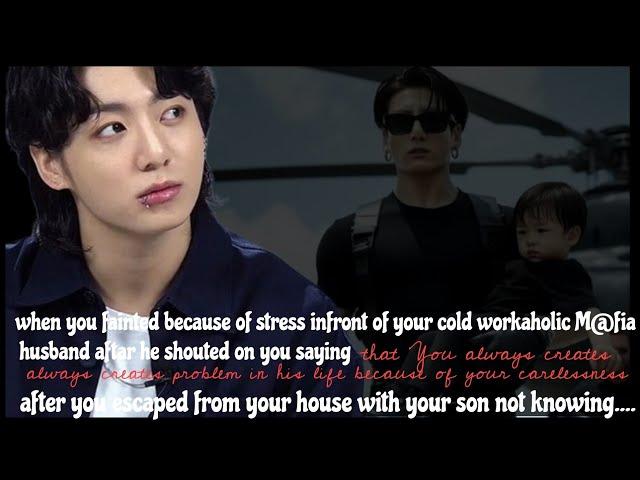 [JK ONESHOT FF] you fainted because of str£ss when your cold M@fia husband shouted #jkcoldhusbandff