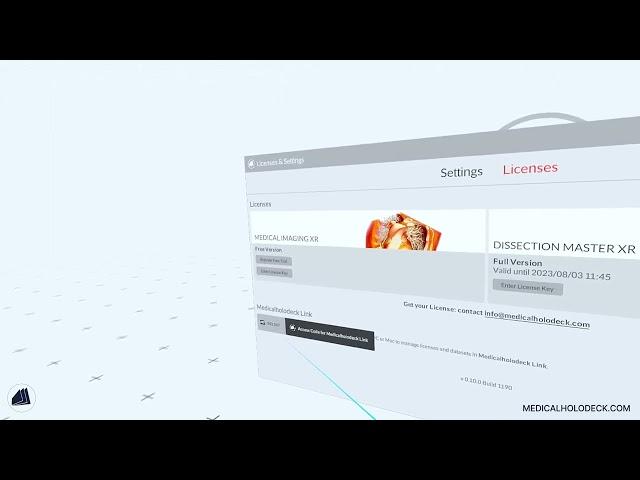 Learn How to Activate Medicalholodeck License Keys on Your Quest 2 VR Headset