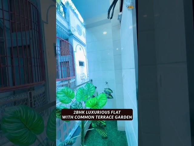 2BHK LUXURY FLAT | LOAN  UPTO 90 % | WITH COMMON TERRACE GARDEN| NEAR BY METRO | READY TO MOVE #2bhk